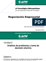 Negociacion Empresarial U2 Fases Toma Decisiones PDF