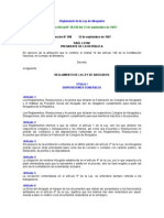 Reglamento de La Ley de Abogados - Gaceta Oficial N28430 de Fecha 13 de Septiembre de 1967