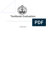 Textbook Evaluation