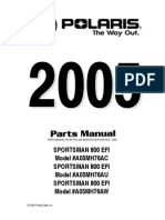 2005 Sportsman 800 Efi - A05mh76ac, Au, Aw - PM