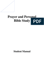 Prayer & Personal Bible Study Student A4