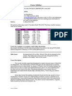 UT Dallas Syllabus For Phys2126.601.07f Taught by Paul Macalevey (Paulmac)