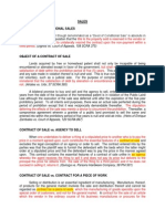 Sales Absolute and Conditional Sales: Zambales vs. Court of Appeals, 120 SCRA 897)