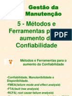 9 - Métodos e Ferramentas para o Aumento Da Confiabilidade