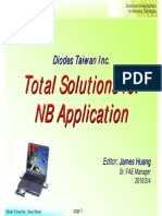 DIODES - Total Solutions For NB Application 20100304 PDF