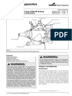 Deadbreak Apparatus Connectors: 600 A 15, 25, and 35 KV Class Push-Op Bushing Adapter Cap Installation Instructions