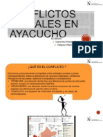 Conflictos Sociales en Ayacucho