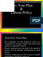 Five Year Plan Wage Policy