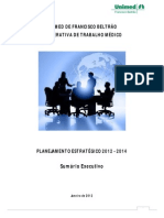 Sumário Executivo - Planejamento 2012 - 2014 (Com Plano de Ação) PDF