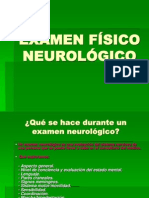 Exámen Físico Neurológico