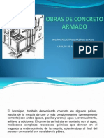 Obras de Concreto Armado - Procedimientos Constructivos I