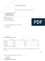 DuPont Analysis On JNJ