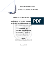 METODOS NUMERICOS - Analisis Isostatico