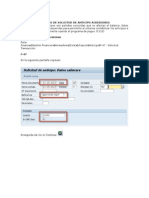 Proceso de Solicitud de Anticipo Acreedores (f110) .