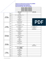 NUST School of Mechanical & Manufacturing Engineering (SMME) BE Mechanical Engineering Programme Date Sheet 2nd OHT Exam - Fall, 2014 Semester