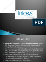 Infosys Presentation Bangalore