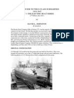 A Visual Guide To The S-Class Submarines 1918-1945 Part 3: The Electric Boat Series