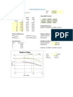 Head Vs Flow: Centrifugal Pump Curves