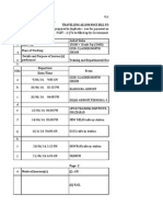 TA Bill in Excel