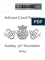 Advent Carol Service 2014: JS Bach Cantata 140