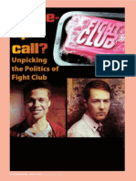 Wake-Up Call?: Unpicking The Politics of Fight Club