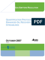 EOR Protocols in Alberta