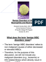 Benign Disorders of White Blood Cells102314 PDF