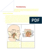 Parotidectomy: Anatomy and Physiology