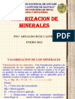 Valorizacion de Minerales