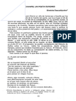 Cavafis Un Poeta Europeo PDF