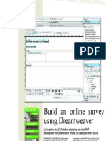 Build An Online Survey Using Dreamweaver