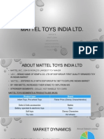 Mattel Toys India LTD