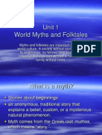 Myths and Folklore Notes