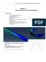 Torsion and Transverse Shear of Thin-Walled Beams