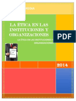 La Etica en Las Instituciones y Organizaciones