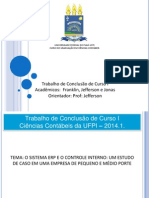 Modelo de Slides TCC I