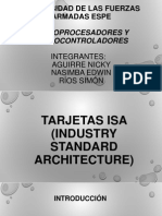 Tarjetas ISA, PCI, PCI Express