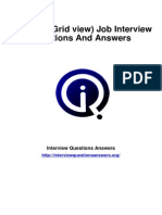 DataGrid (Grid View) Interview Questions Answers Guide