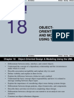 Object-Oriented Design and Modeling Using The Uml: C H A P T E R