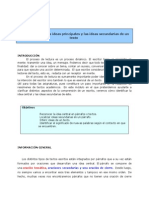 Cómo Identificar Las Ideas Principales y Las Ideas Secundarias de Un Texto