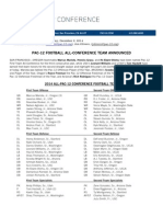 2014 FB All-Conference