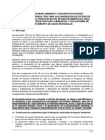 TDR TIPO Agua Potable Pozos Manantiales Tratamiento Agua Residuales