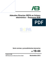 C-19.44 (Sepa b2b Fichero Plano)