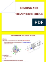 Bending and Transverse Tension