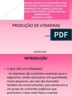 Produção de Vitaminas Slide