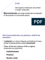 The Structure and Function of Macromolecules