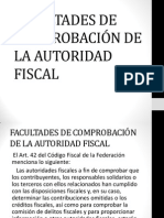 Facultades de Comprobacion de La A Aut