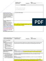 Critical Task Lesson Plan Review