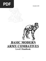 US Army Combatives Level 1 Manual