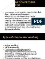 Gas Turbine Compressor Wash System Modification